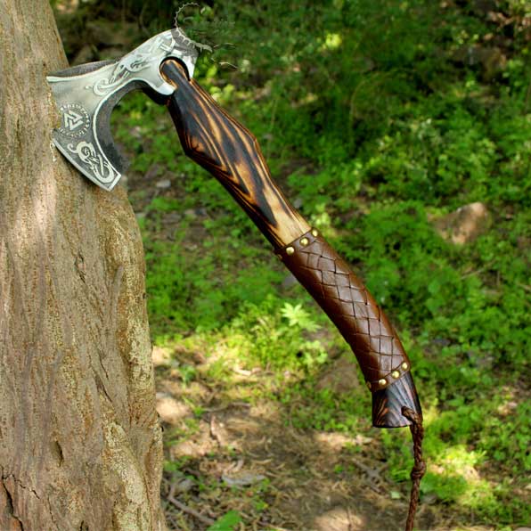 Valknut Viking Axe Best Nordic Axe | Christmas Gift, Birthday Gift, Wedding Gift, Anniversary Gift, Valentine's Gift