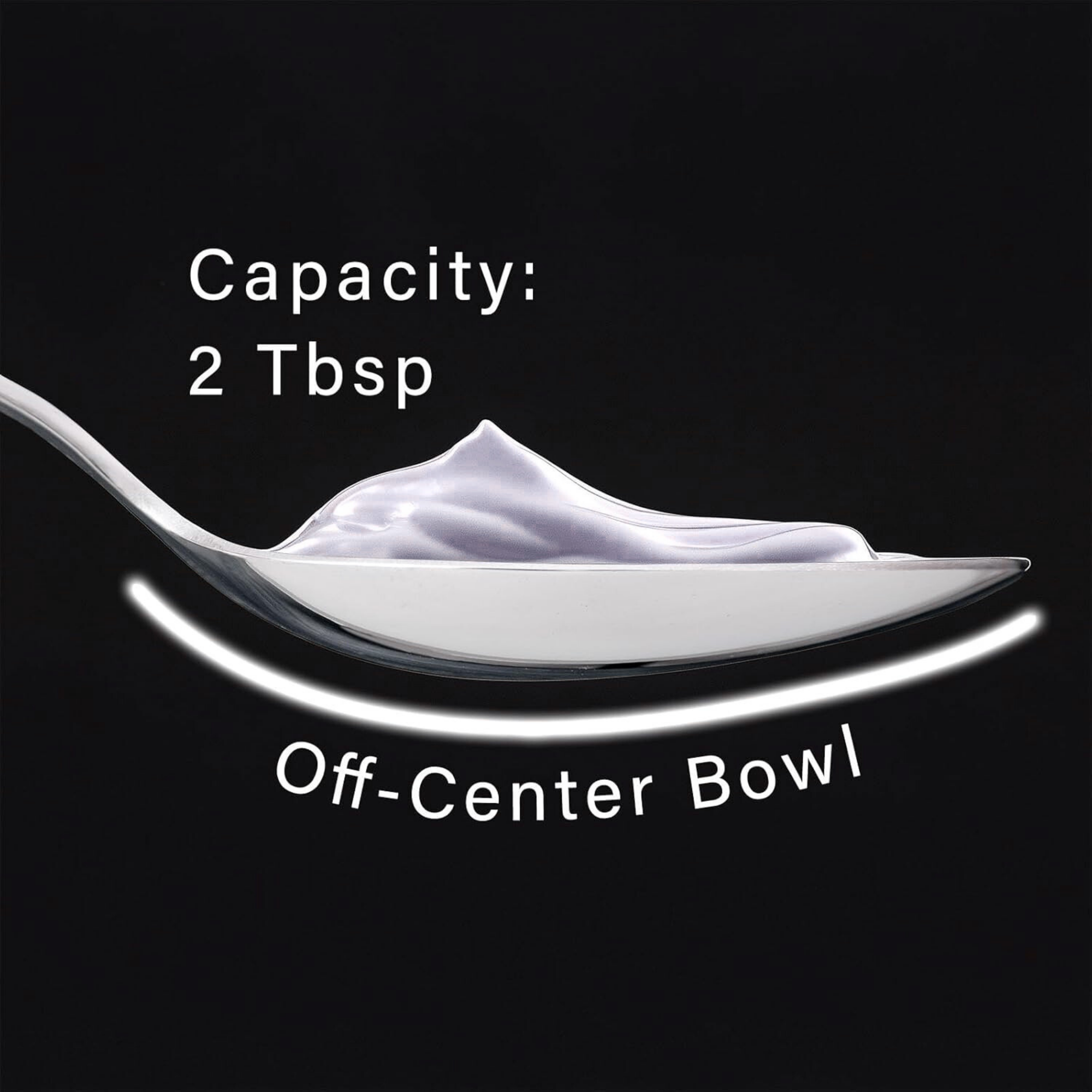 Chef Kunz Spoon | 9 inch 2.5 Tbsp18/10 Stainless Steel Serving Spoon | Basting Quenelle Cooking Plating Dinner Chef Spoons