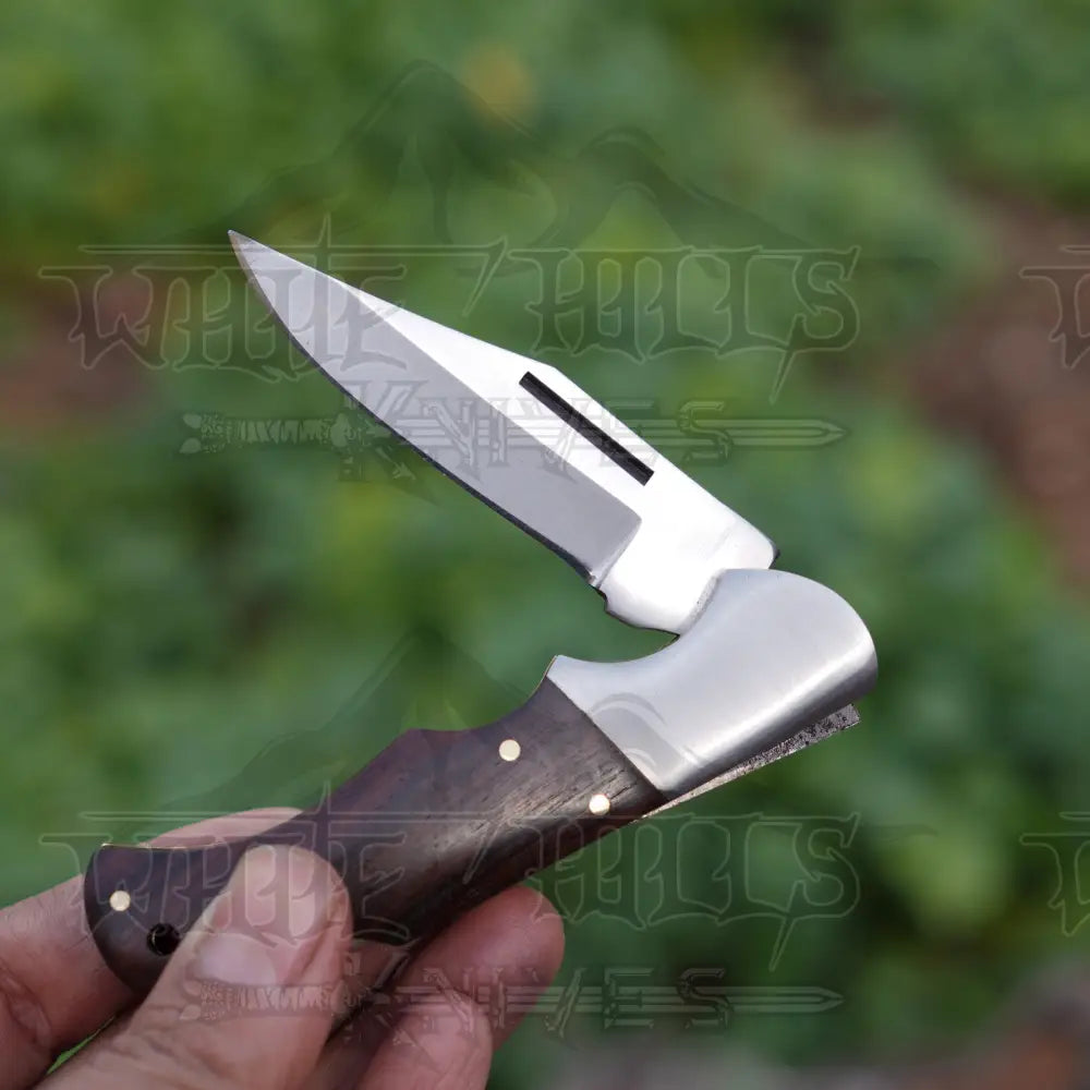 Stainless Steel Folding Pocket Knife - Camping Pocket Knife WH 5051
